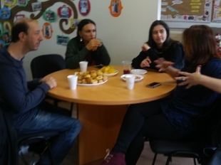 Κοπή βασιλόπιτας 04/01/2018